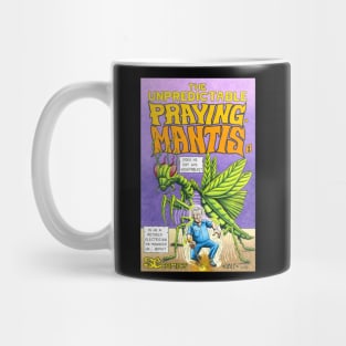 Praying Mantis comic cover Mug